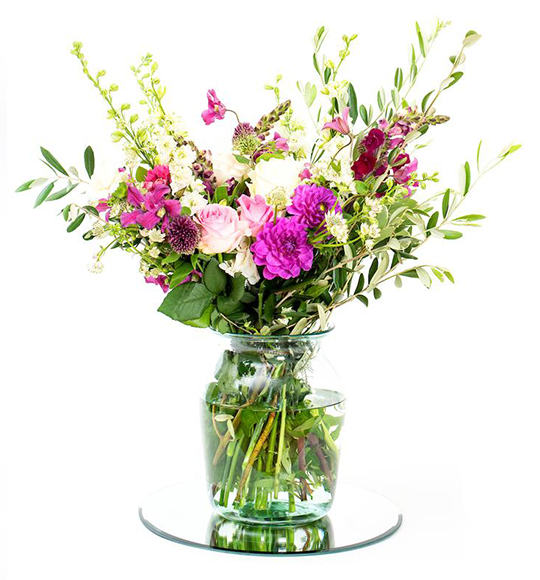 Raspberry Ripple Bouquet -Flower Collection- Luxury delivered – Ollie & Ivy